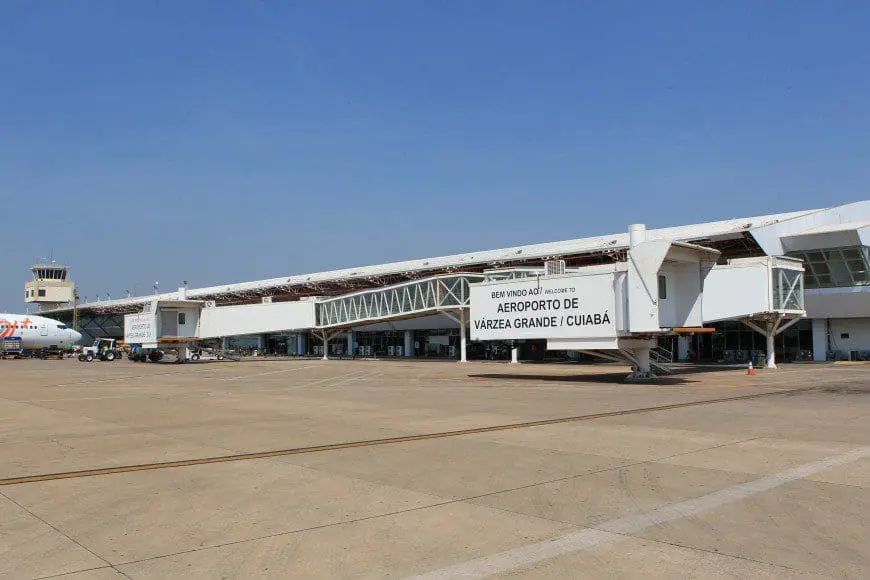 Aeroporto de Cuiabá. (Foto: divulgação)