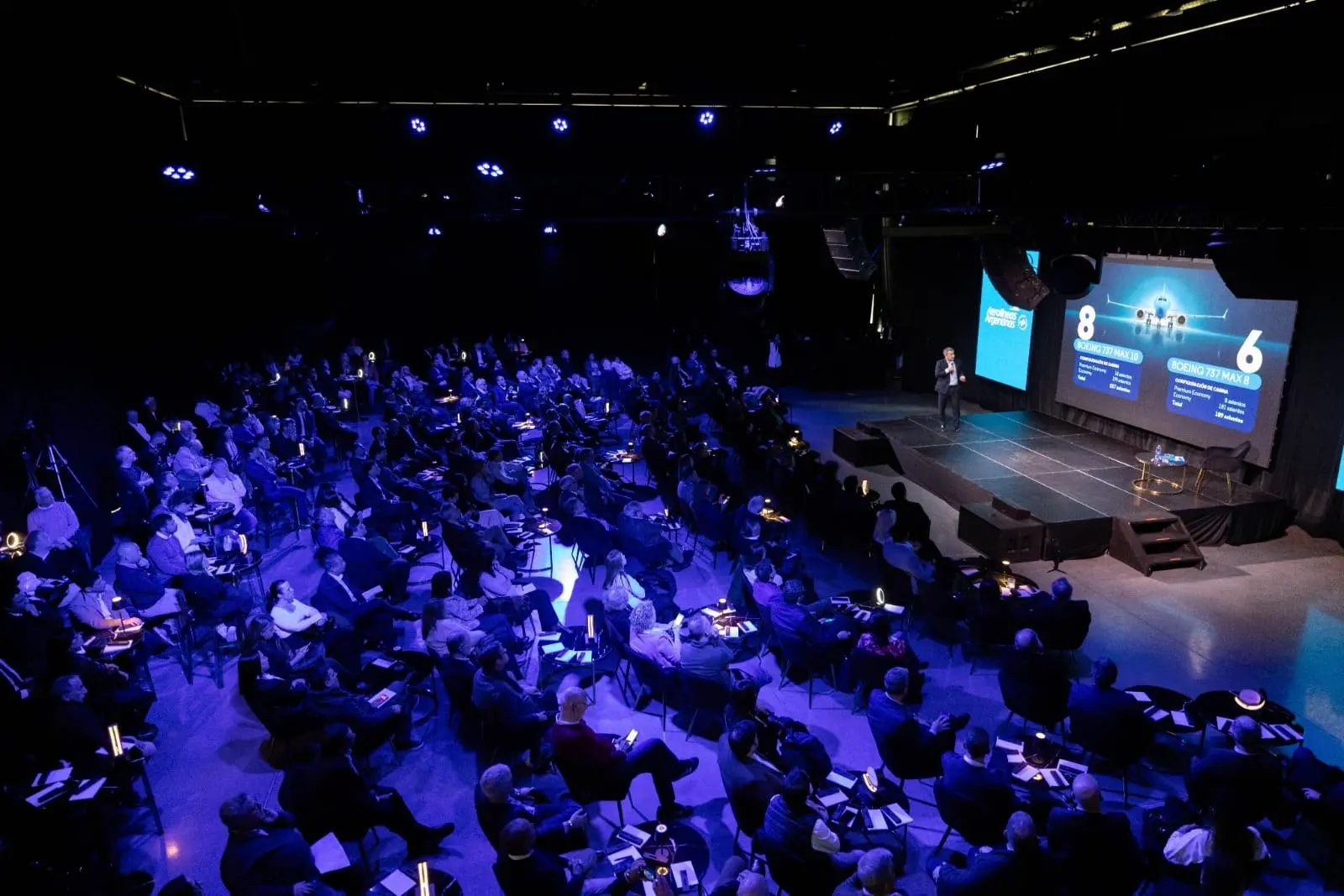 Business Meeting da Aerolíneas Argentinas reuniu parceiros e clientes para a apresentação das novidades comerciais e operacionais da companhia – Crédito: Divulgação