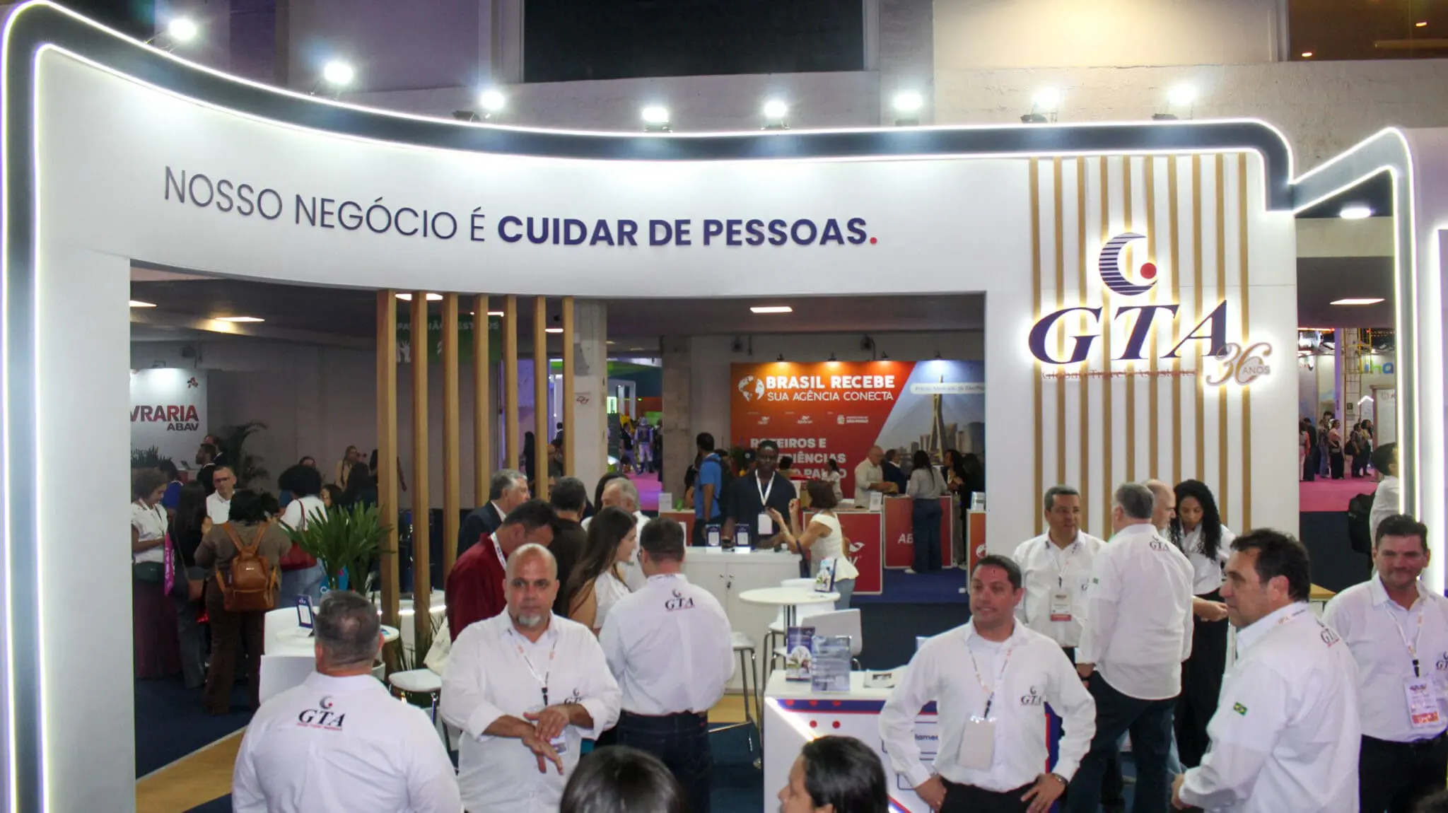 Estande da GTA na ABAV Expo 2026 - Crédito: Felipe Maresca / DT
