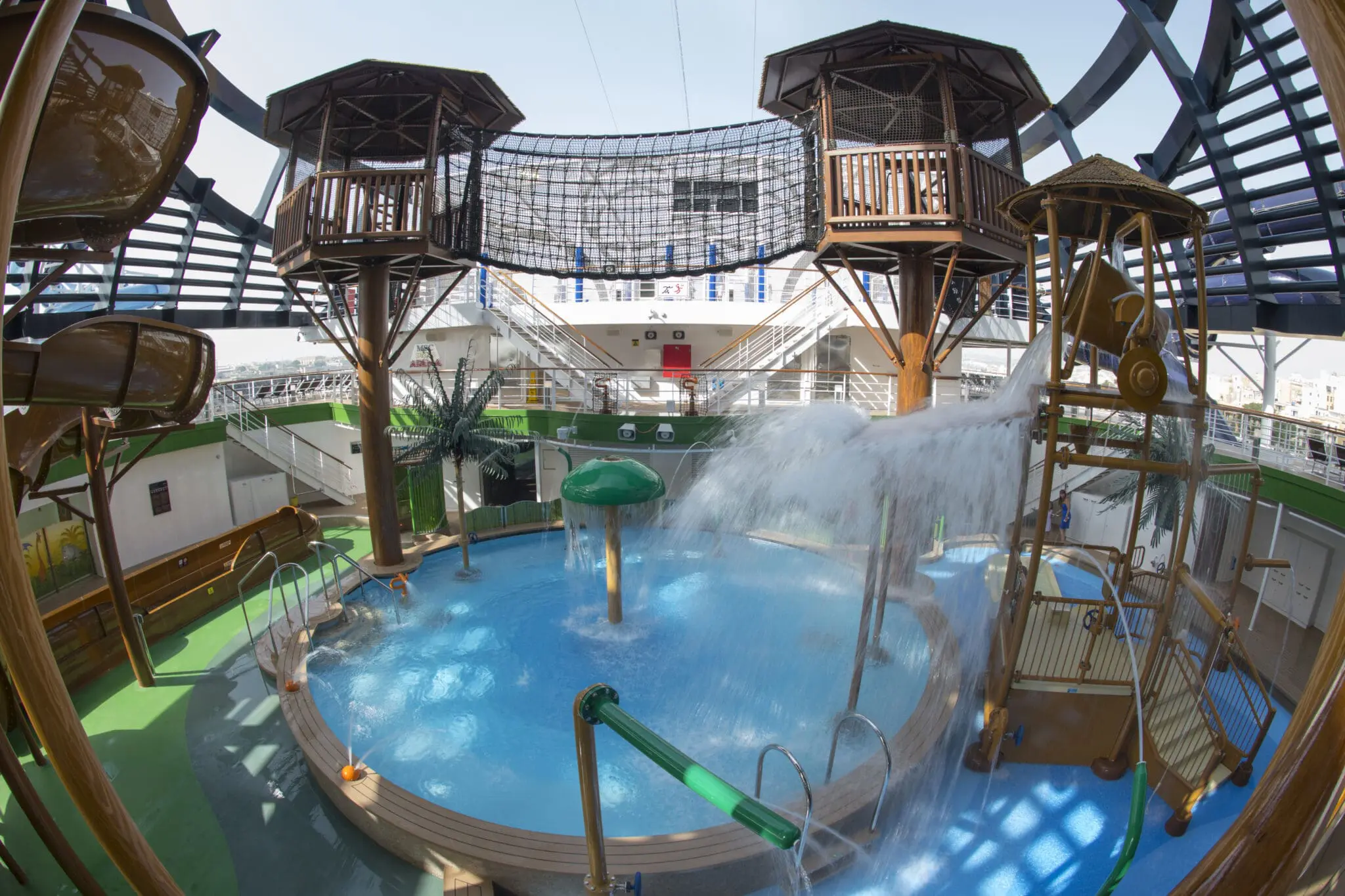 MSC Seaview, Forest Aquaventure Park - Crédito: divulgação