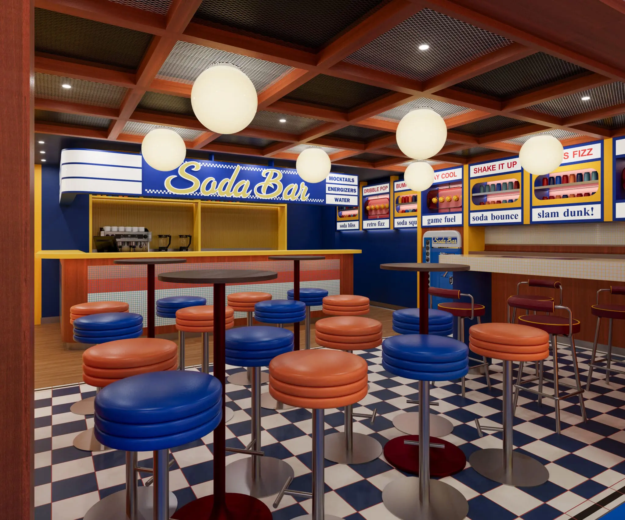 Clubhouse and Soda Bar, MSC World Asia - Crédito: divulgação