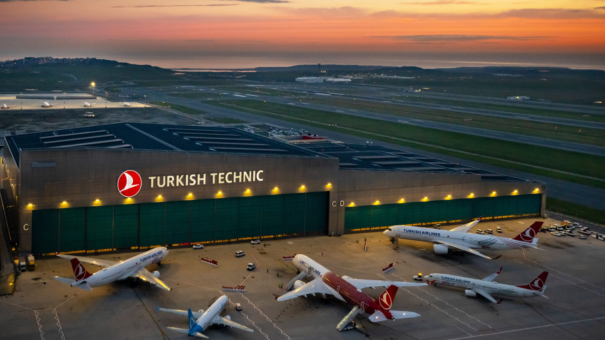 Com mais de 500 aeronaves e 356 destinos, a Turkish Airlines projeta alcançar mil aviões até 2036 - Crédito: divulgação 