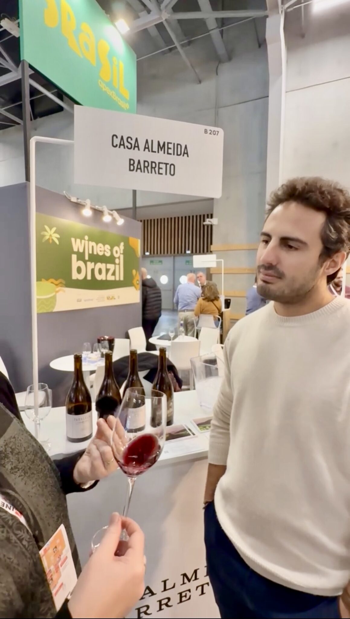 Gabriel Barreto da tradicaocafeteleira ao mundo do vinho - Crédito: Waleska Schumacher - Wine Paris