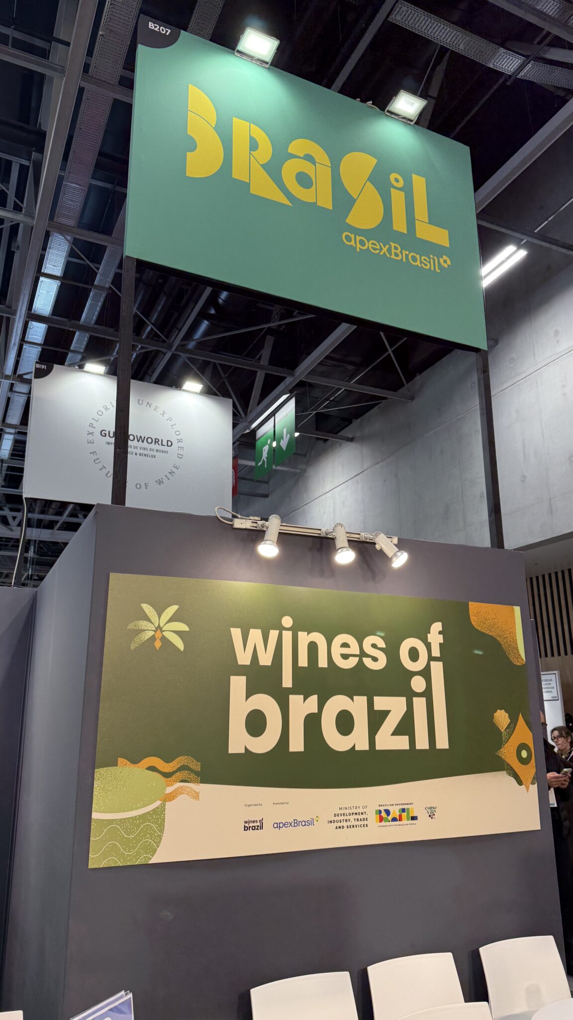 Stand Wines od Brasil - Crédito: Waleska Schumacher