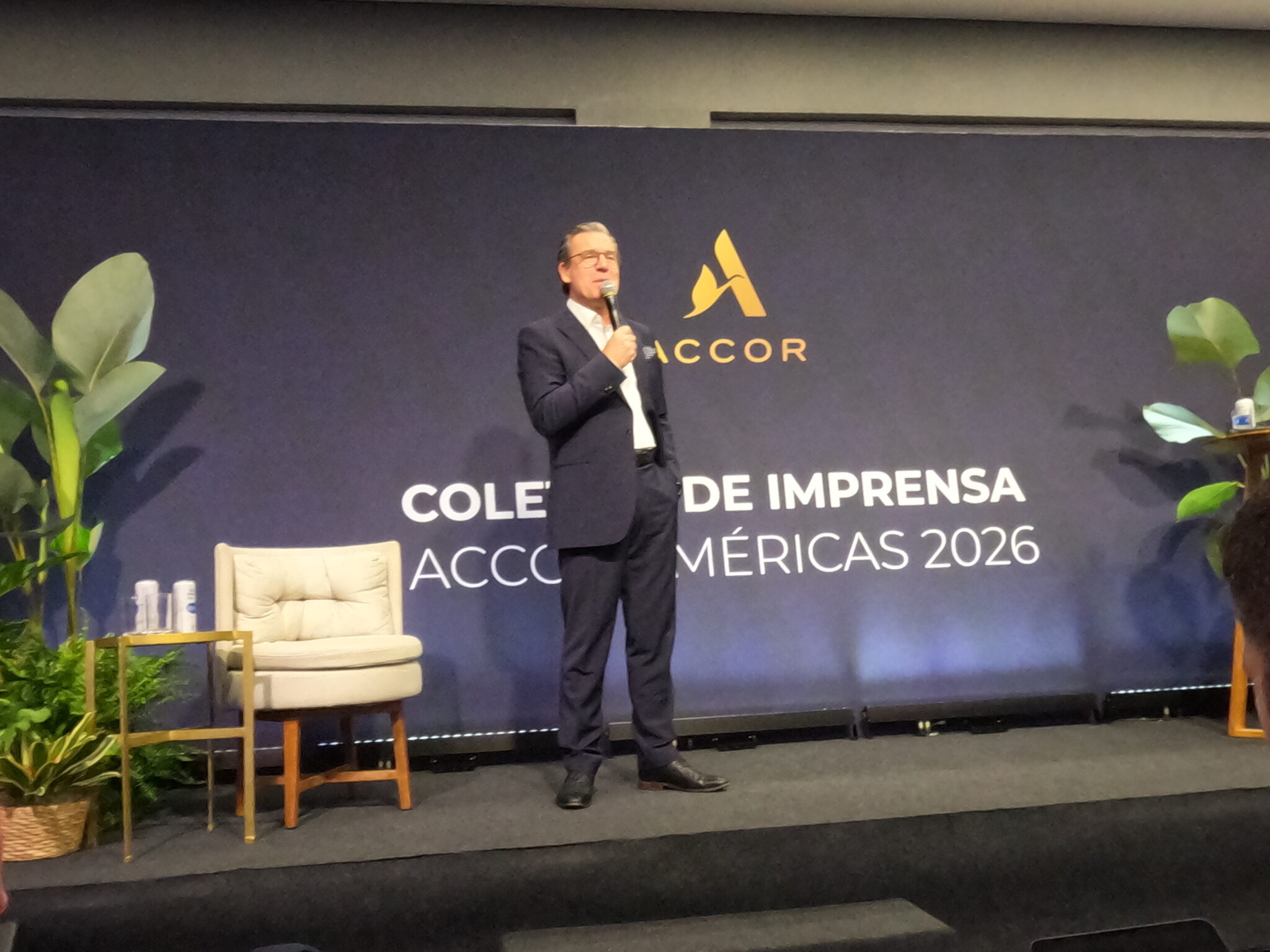 Thomas Dubaere - CEO Accor Américas PM&E - Crédito: Aline Alves / Diário do Turismo 