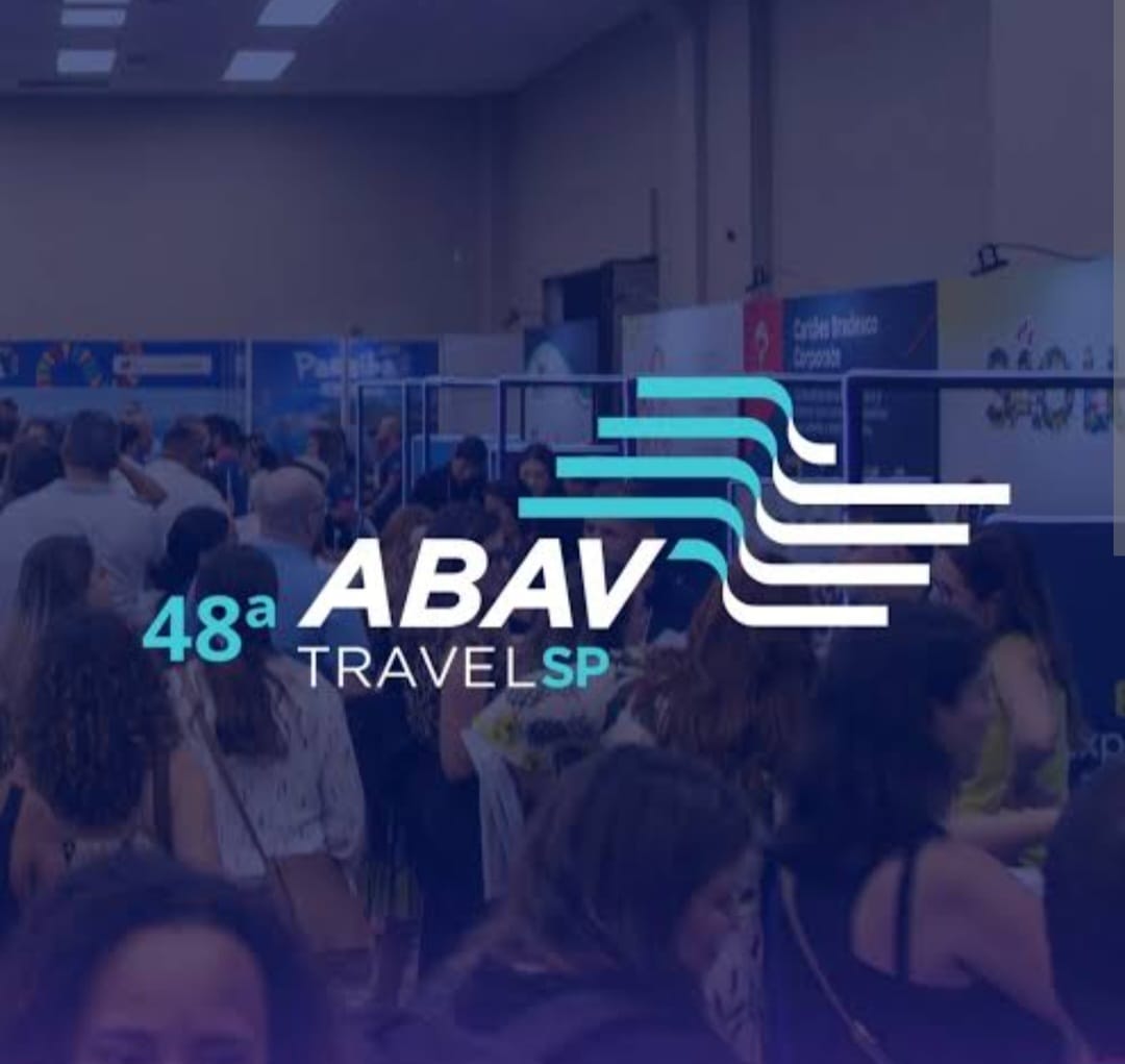 Logotipo oficial da 48ª Abav TravelSP, uma das principais feiras do trade turístico do Interior paulista - Crédito: Divulgação