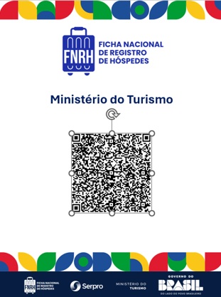 O que o hóspede precisa fazer para utilizar a FNRH Digital? - Crédito: divulgação
