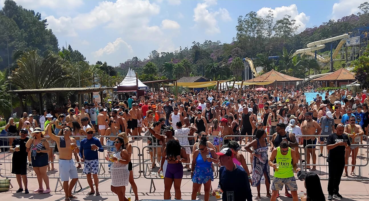 Público interagindo durante o Energia na Véia - Crédito: Denis Rugeri