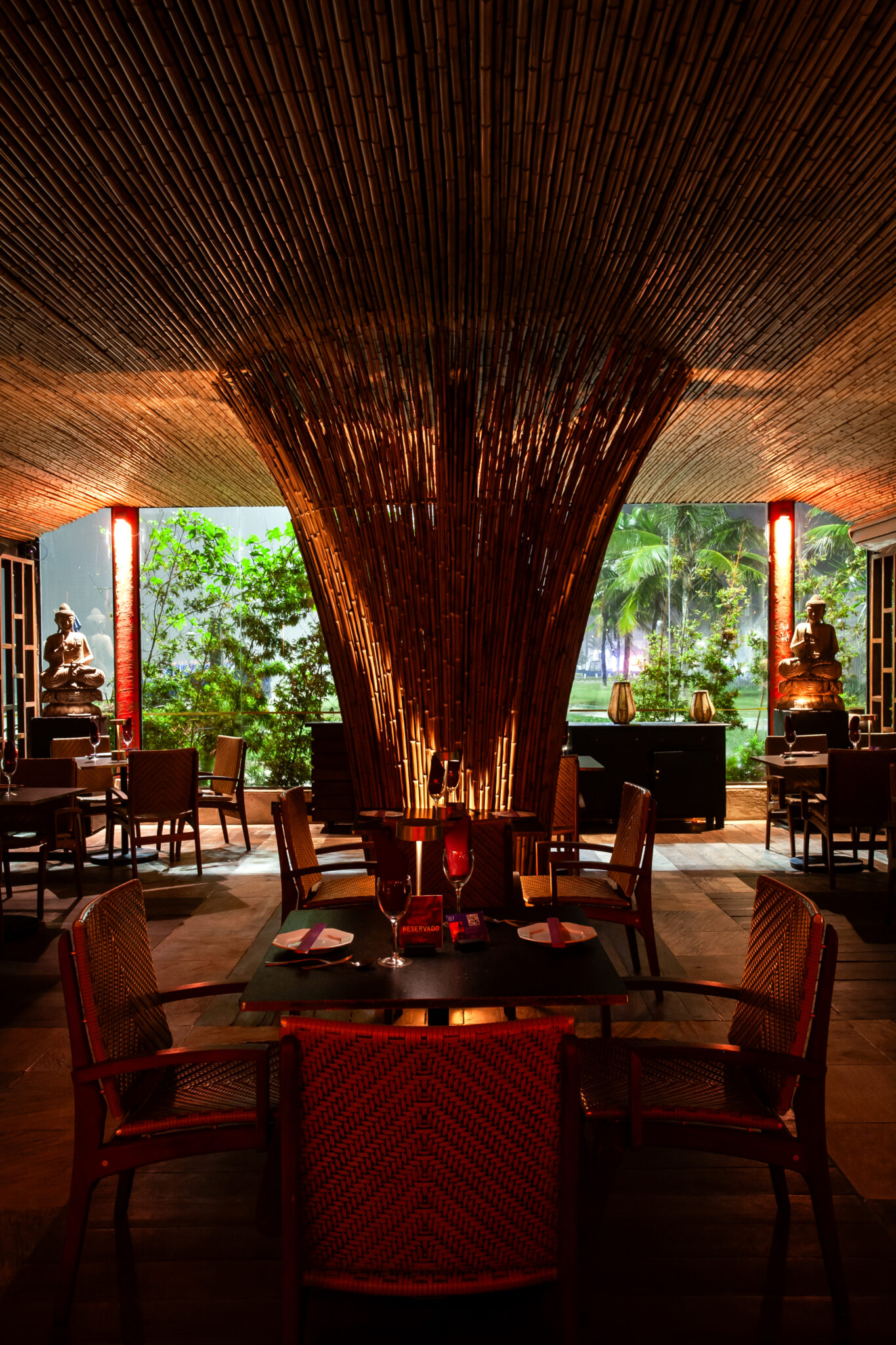 Restaurante Thai do Casa Grande Hotel, referência em gastronomia tailandesa no Guarujá – Crédito: Fernando Moraes