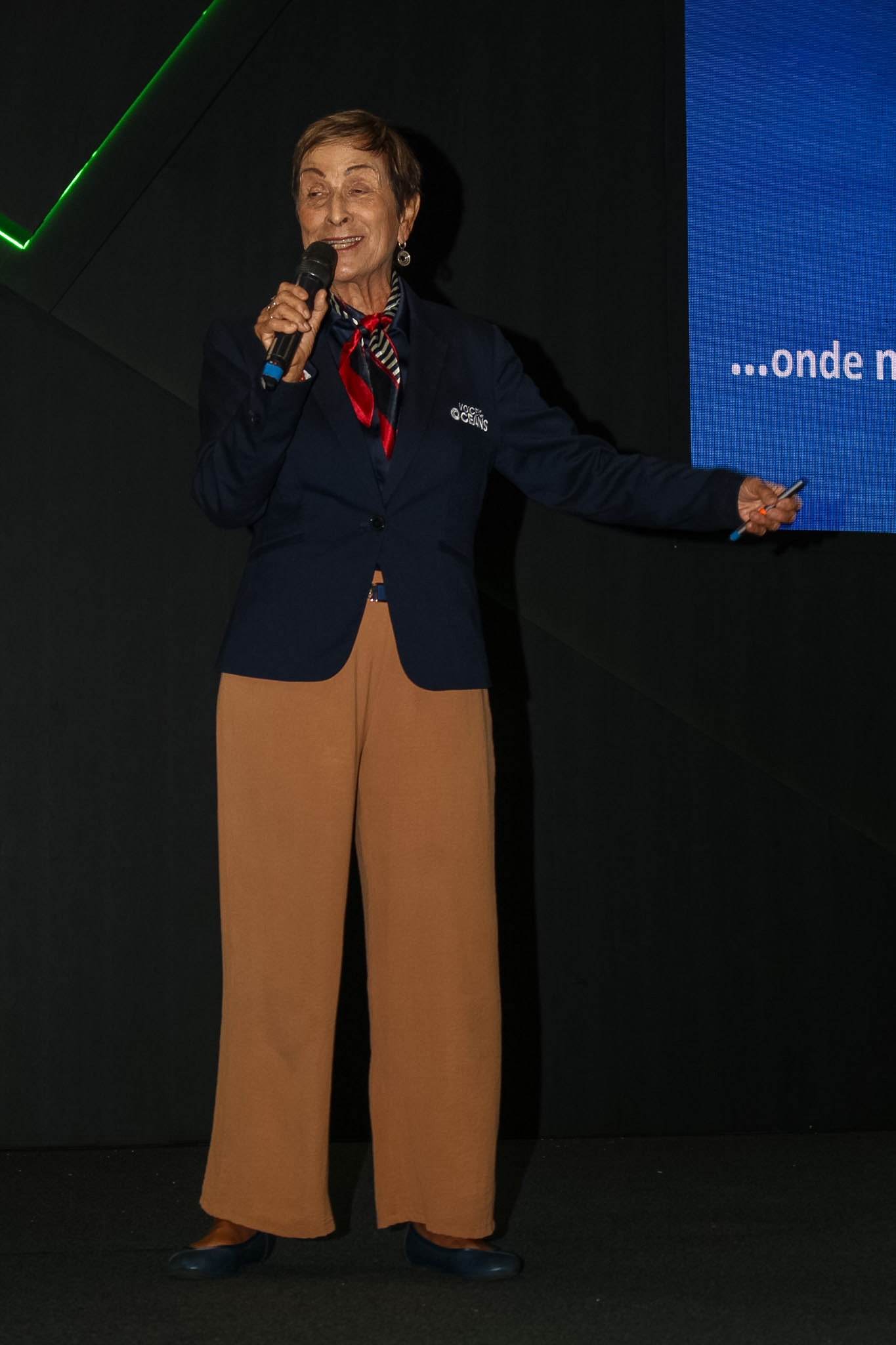 Heloísa Schurmann, velejadora e escritora brasileira, discursa sobre suas viagens e forma de pensar o turismo sustentável - Crédito: Felipe Maresca / DT