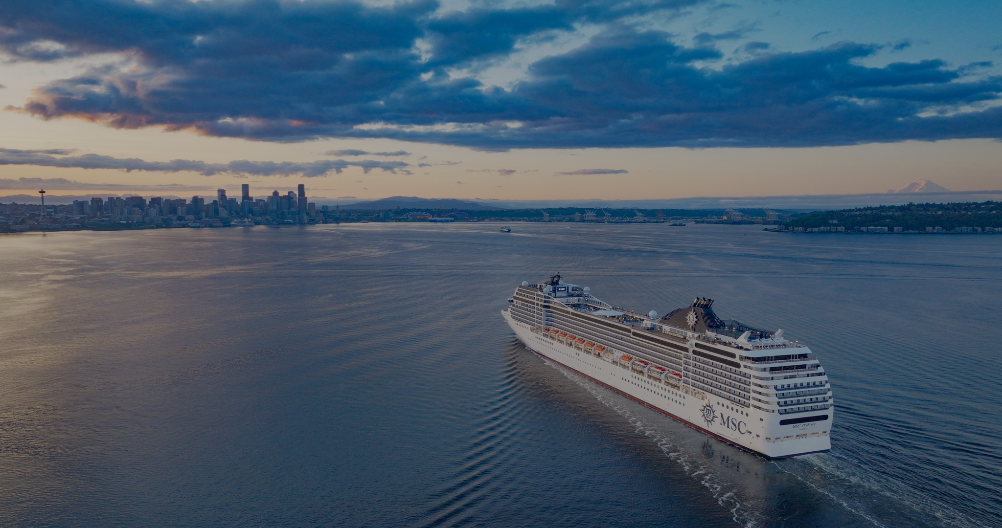 MSC Poesia parte de Seattle para primeira temporada da MSC Cruzeiros no Alasca - Crédito: divulgação