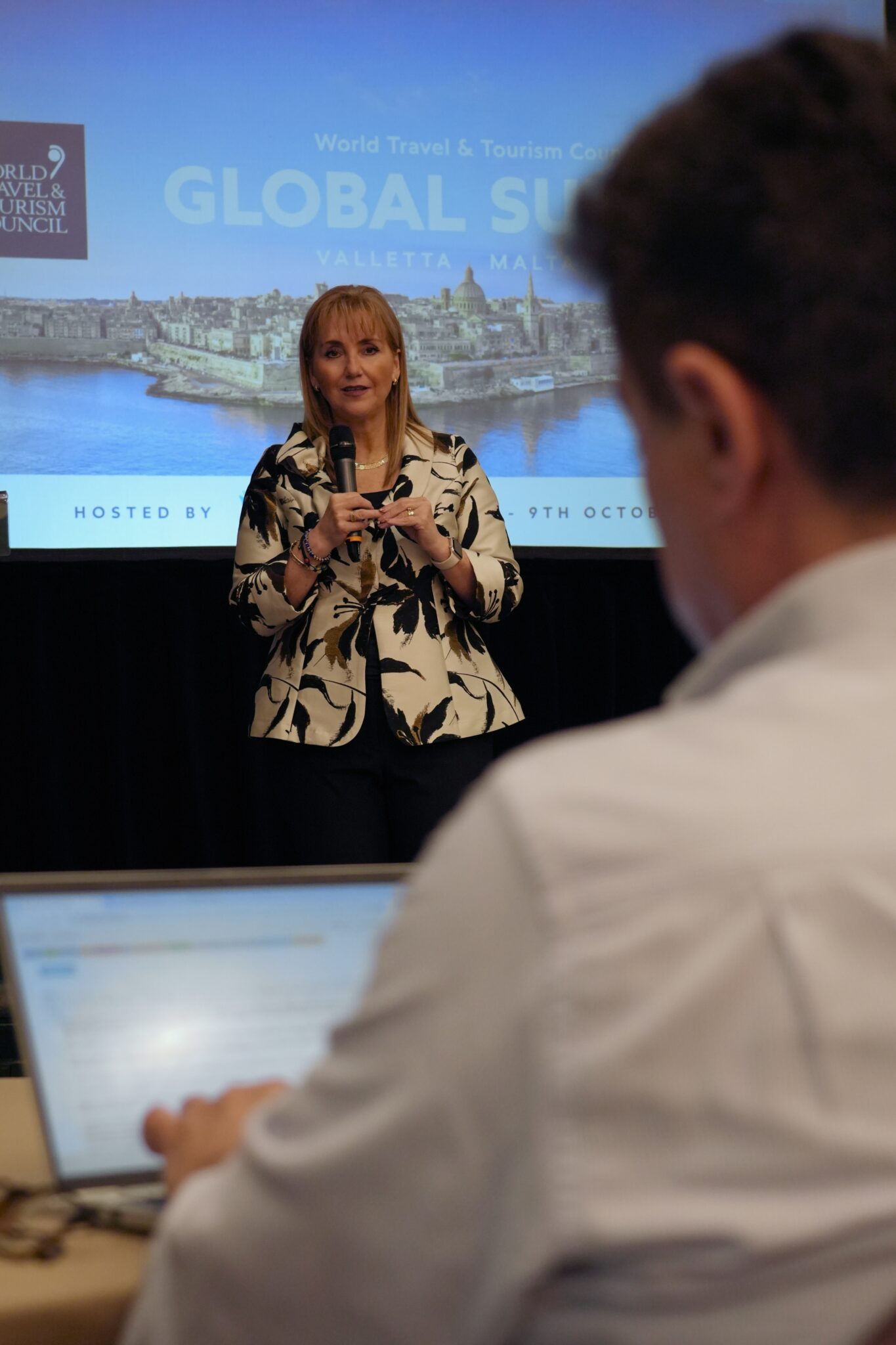 Gloria Guevara, presidente e CEO do WTTC, destacou o avanço da Espanha como um dos principais mercados globais de turismo de alto valor. Crédito: Divulgação