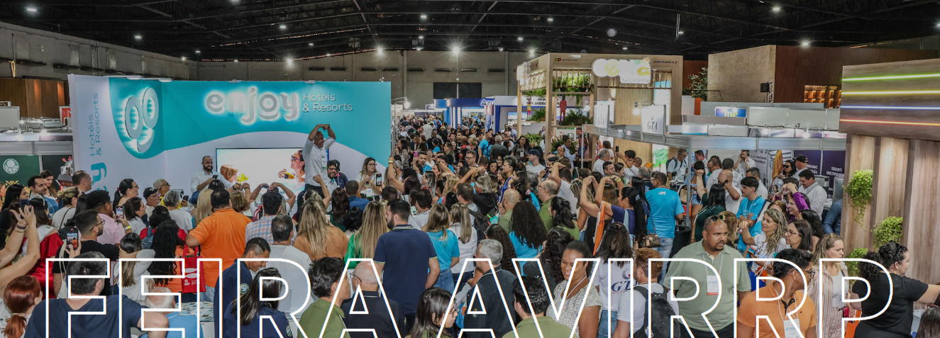 Área de exposição reúne marcas e destinos do turismo nacional e internacional. Crédito: site oficial da AVIRRP