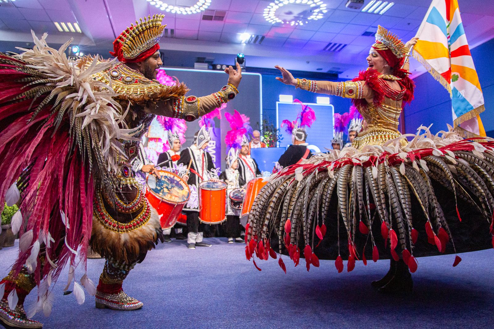 Experiências imersivas foram algumas das atrações da Expo Turismo Paraná 2026 - Créditos: Luis Batista Fotografia