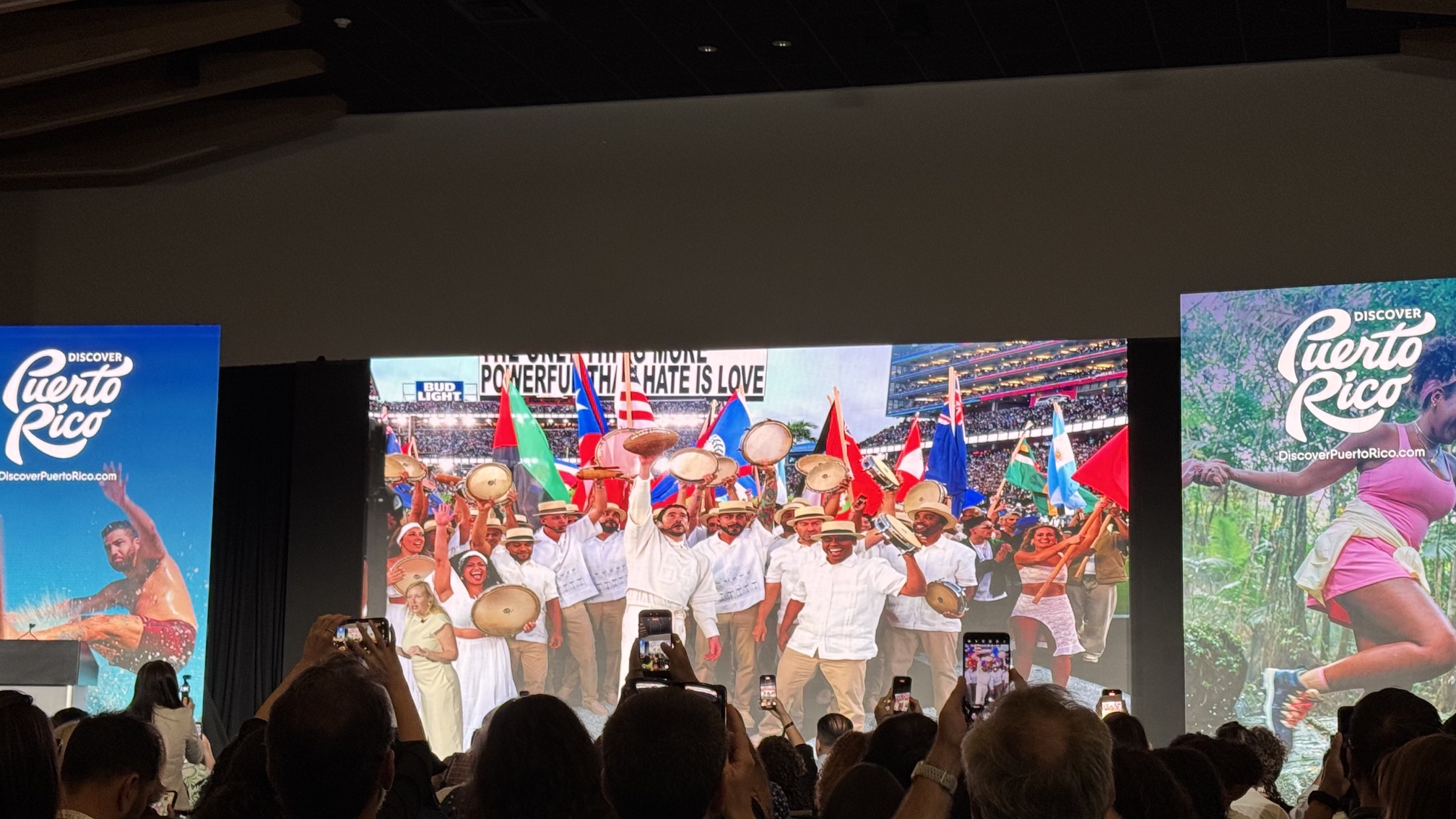 Apresentação do turismo de Porto Rico. Foto - Simone Barros