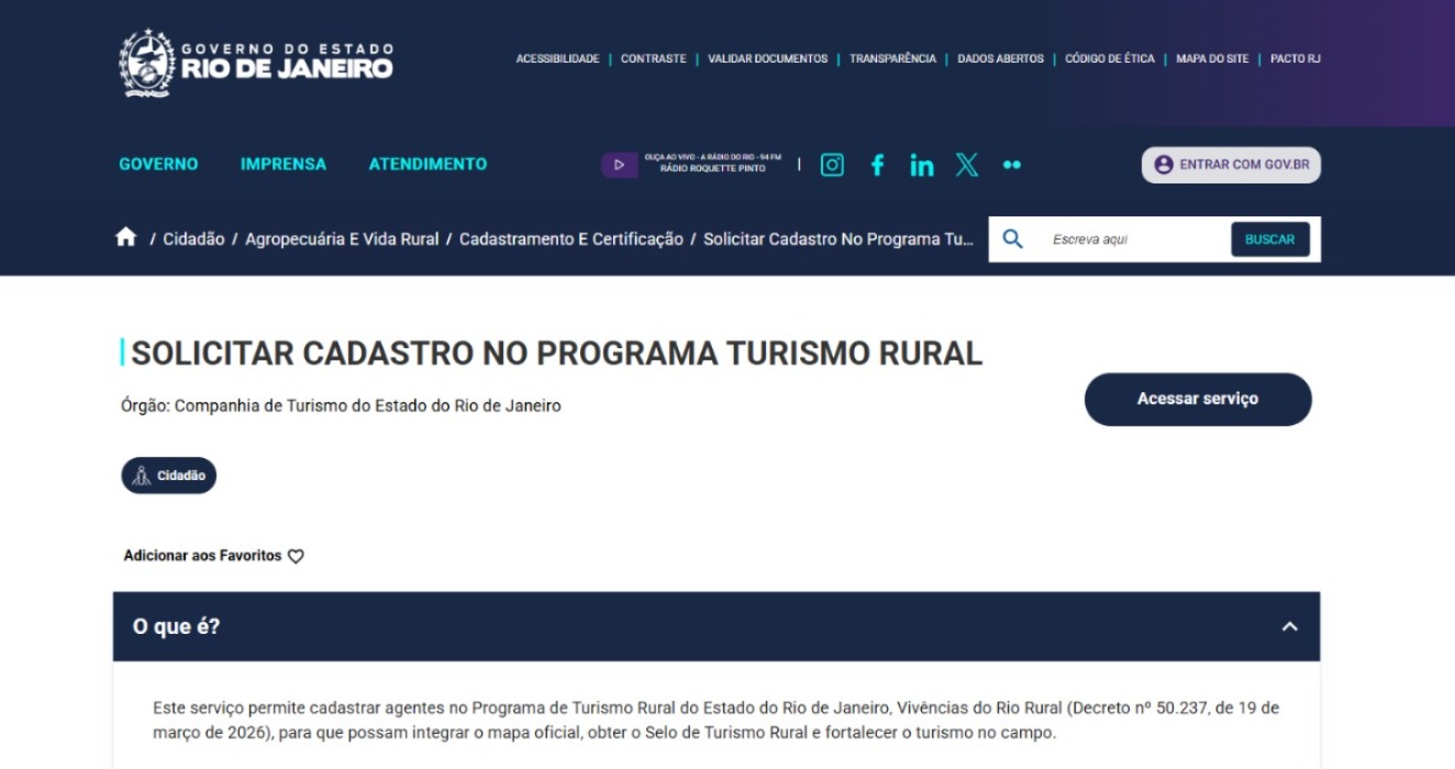 Cadastramento pela plataforma RG Digital - Crédito: divulgação
