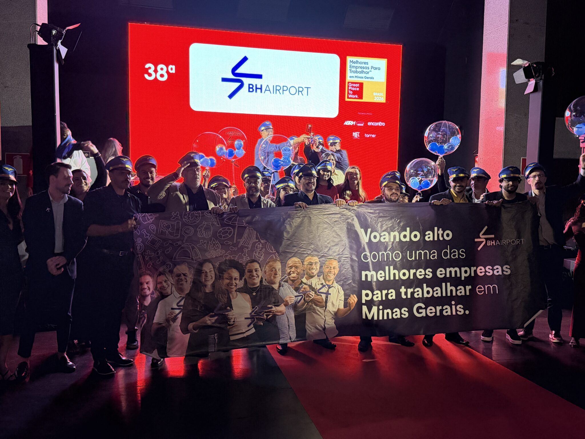 BH Airport conquista selo GPTW e se destaca entre empresas mineiras - Crédito: divulgação