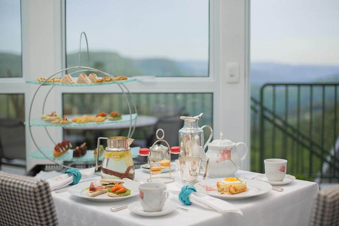 Chá da tarde, um genuíno Royal Afternoon Tea, Foto Divulgação Castelo Saint Andrews