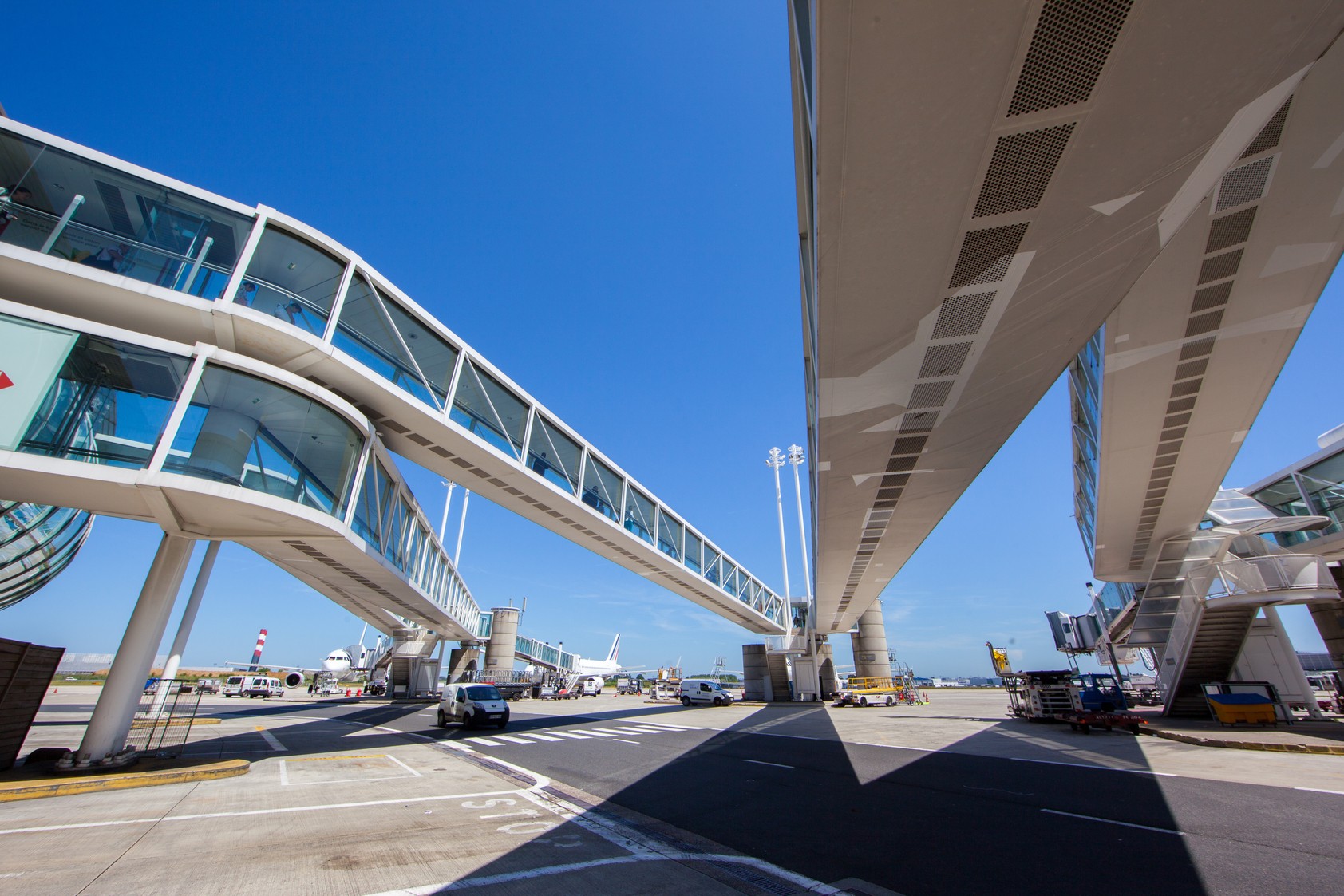 Terminal E2 do Aeroporto Paris-Charles de Gaulle | Divulgação Air France - Crédito: divulgação Air France