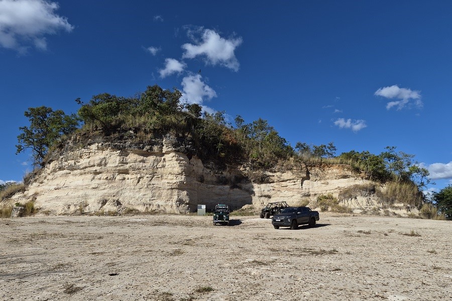 Visitantes podem alugar quadriciclos 4X4 para passeios aos geosítios de Peirópolis _ Foto - Tárcia Oreste - Uberaba