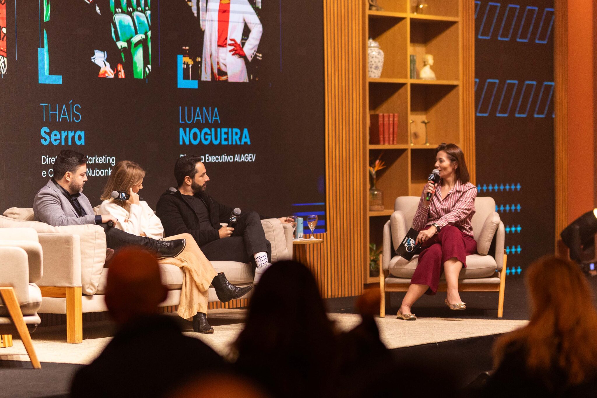 Eventos - A diretora da ALAGEV, Luana Nogueira, mediou um painel no Eventos em Off - Crédito: divulgação