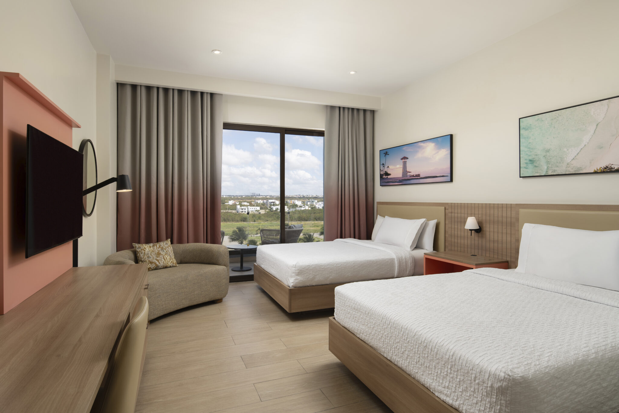Suíte Hilton Garden - Crédito: divulgação MSC