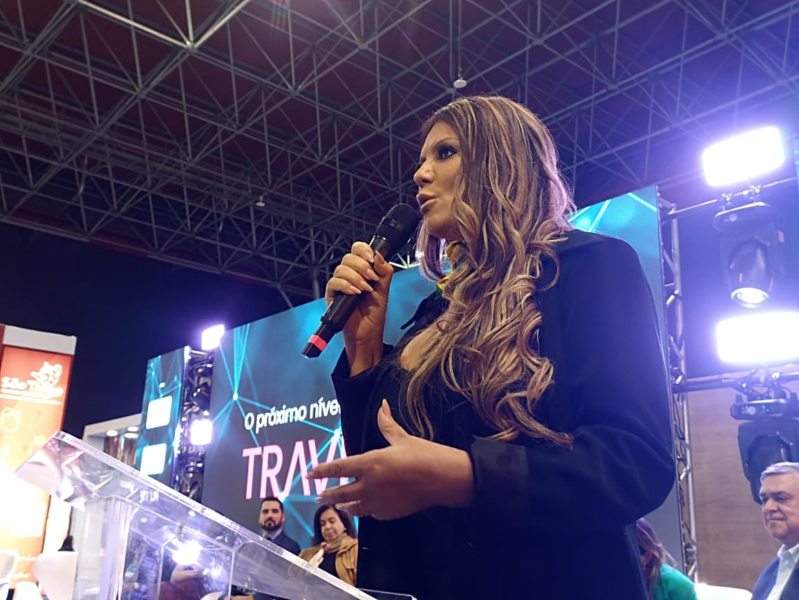 Cláudia Mara, secretária adjunta de turismo do Rio Grande do Sul – estado homenageado pela Travel Next 2026 - Crédito: Zaqueu Rodrigues / DT