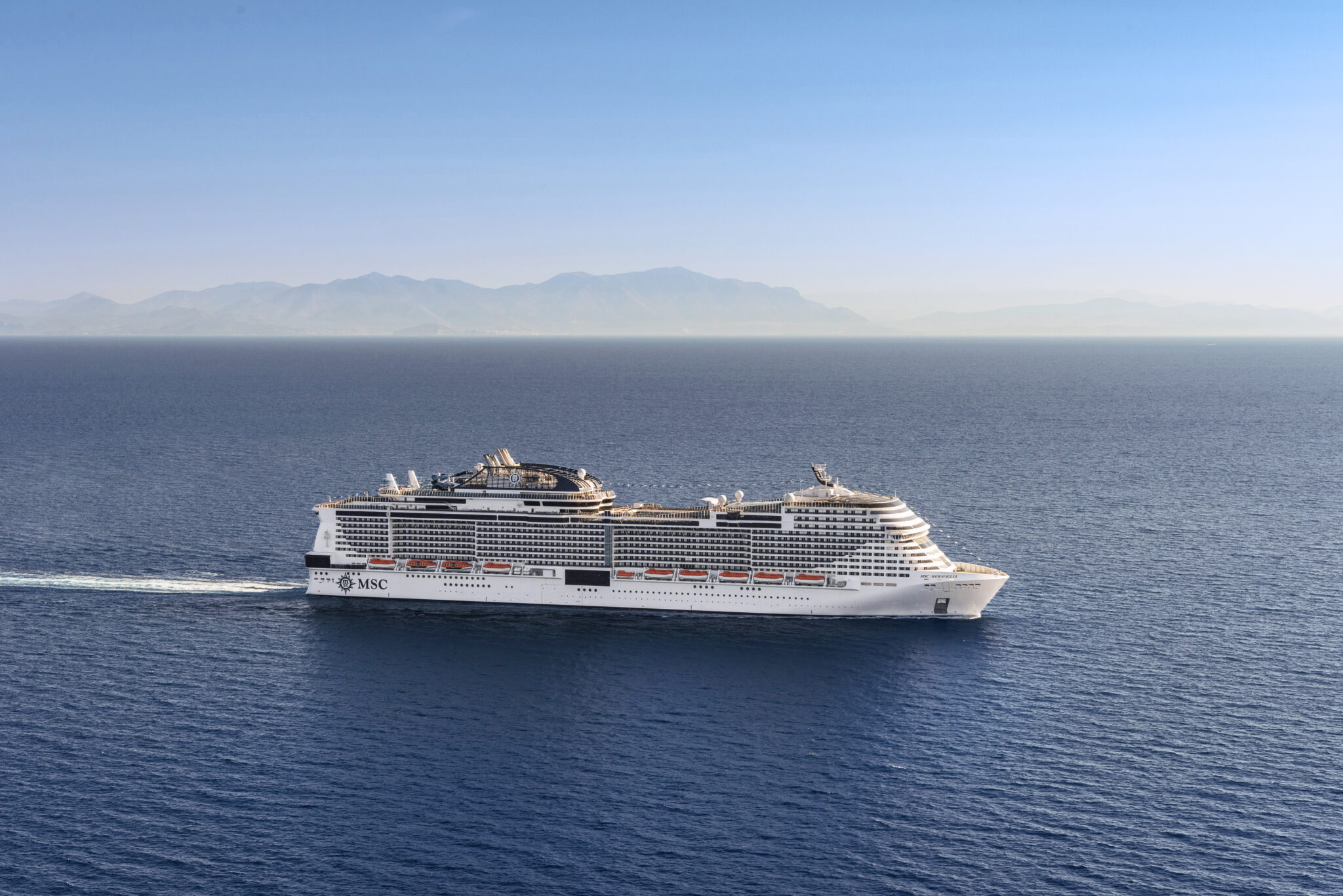 MSC Meraviglia - Crédito: divulgação MSC Cruzeiros