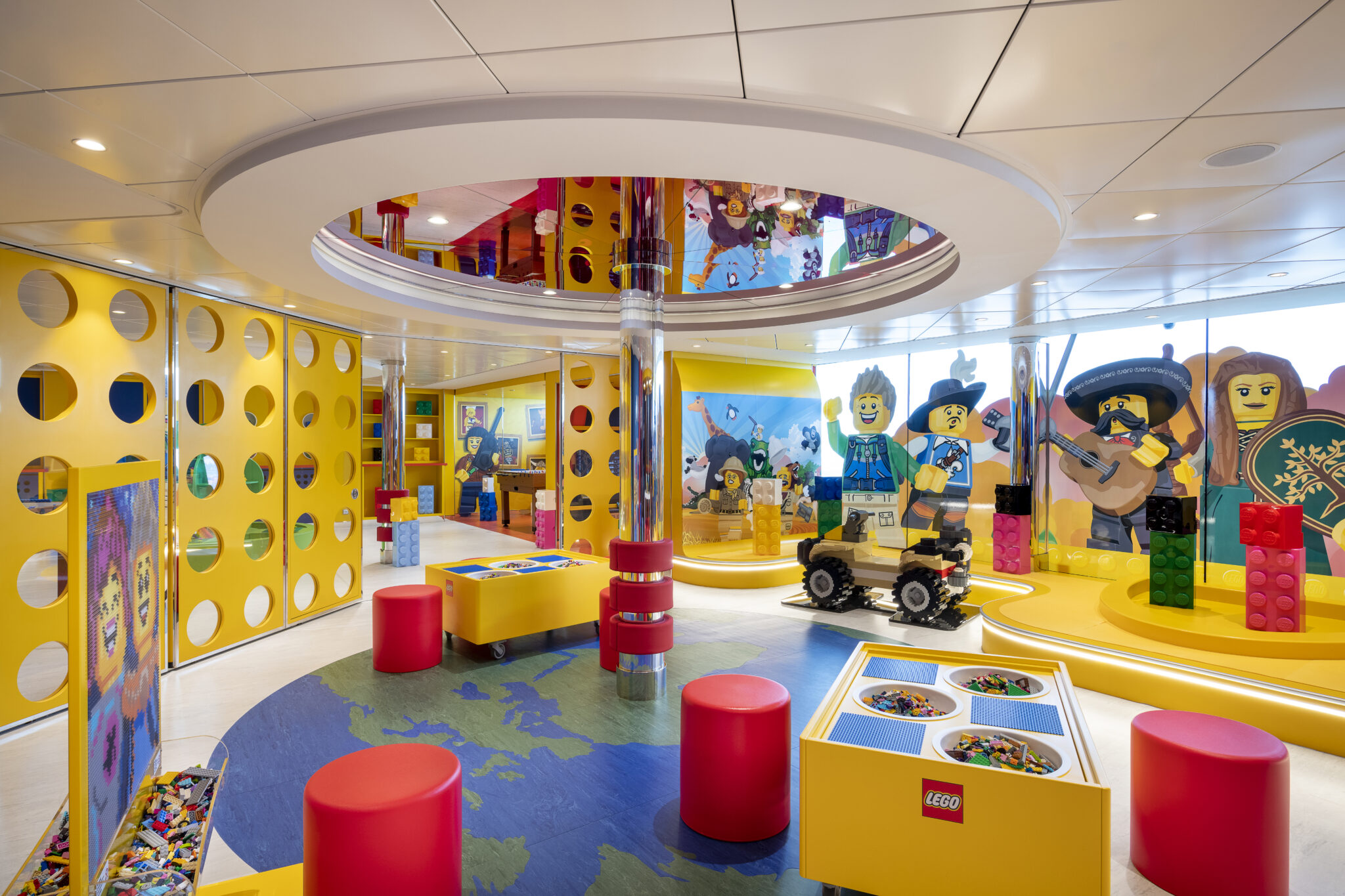 MSC Virtuosa, Mini Club LEGO - Crédito: divulgação