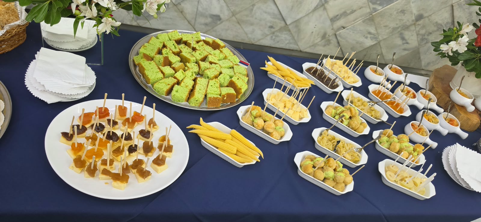 1. Pratos e produtos típicos de Misiones foram servidos durante a degustação que encerrou o evento. (Crédito: Jhully Serafim)