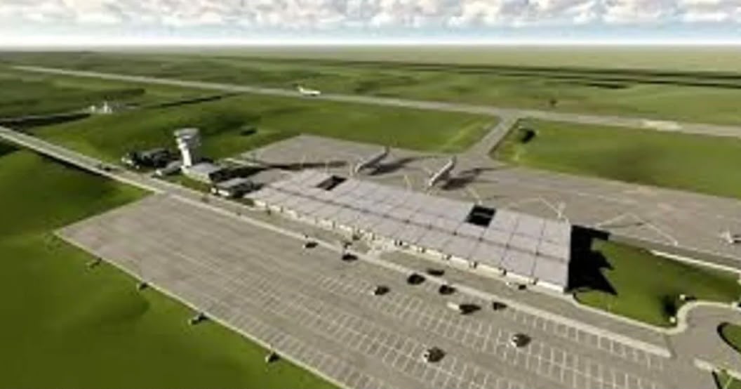 Projeto do futuro Aeroporto Regional da Serra Gaúcha, em Vila Oliva, poderá ampliar o acesso de turistas a Canela e aos demais destinos da região. (Crédito: Divulgação)