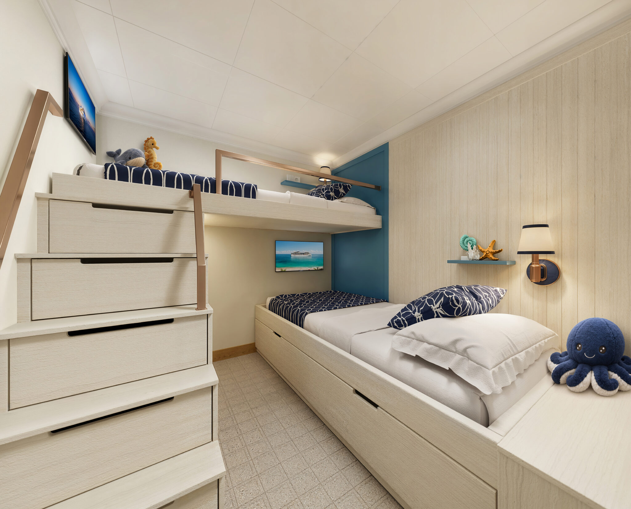 Grand Hamptons Villa, MSC World Atlantic - Crédito: divulgação