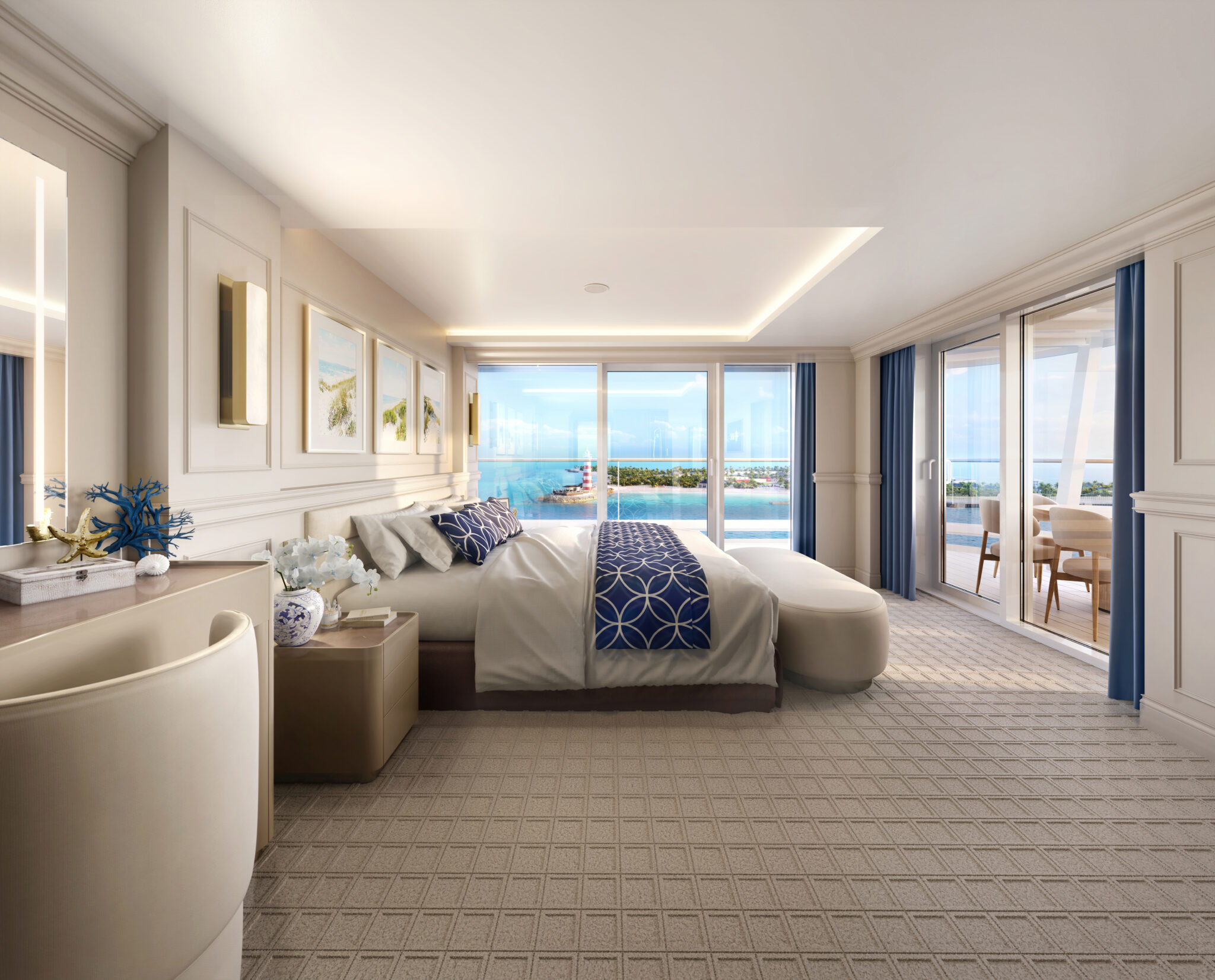 Grand Hamptons Villa, MSC World Atlantic - Crédito: divulgação