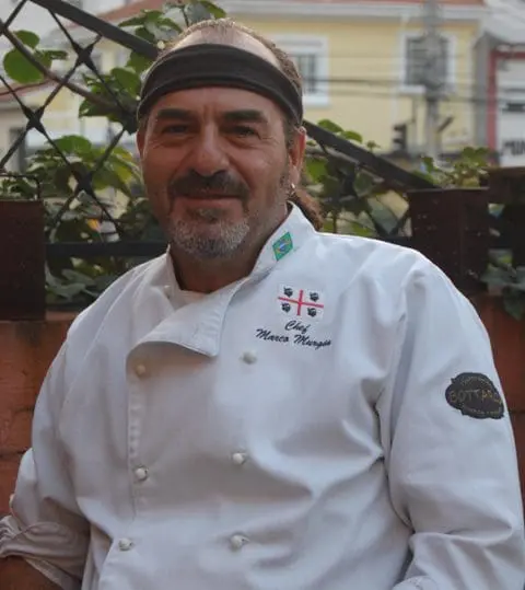 Chef Marco Murgia, do Bottarga Ristorante. (Foto: divulgação)
