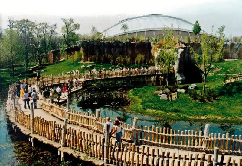 Zoológico de Leipzig: aqui, a "Gondwanaland" convida a fazer uma viagem tropical pela história geográfica do planeta
