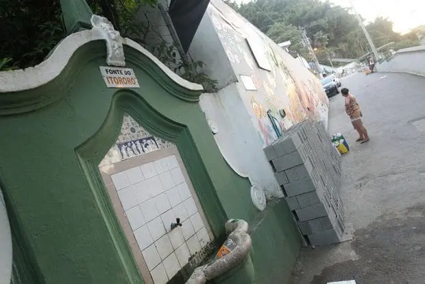 Enredo: inspiração em uma das nascentes de água da cidade de Santos. (Foto: A Tribuna)