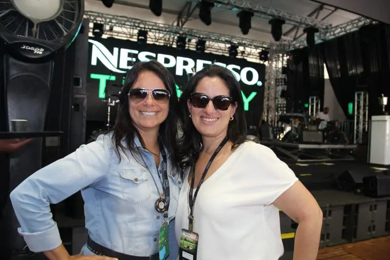 Antonietta Varlese, diretora de marketing corporativo e Roberta Vernaglia, diretora de marketing América do Sul