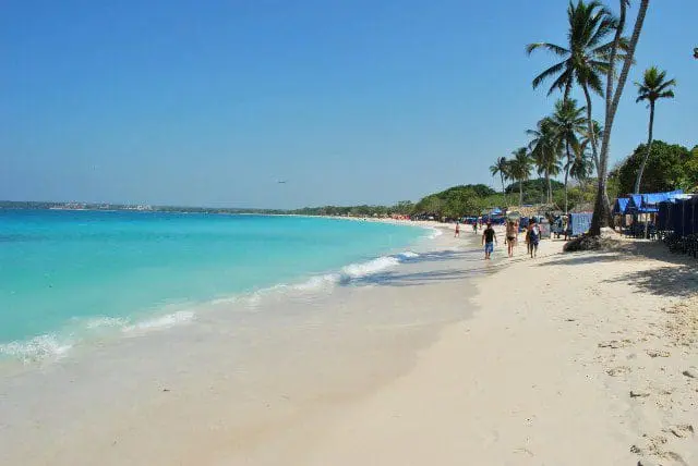 As ilhas, no litoral de Cartagena das Índias, são paradisíacas. (Foto: divulgação)