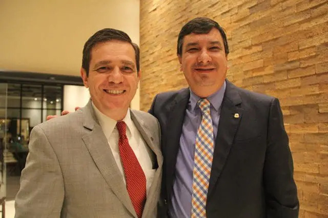 Ronaldo Albertino (VP de Operações) e Jeferson Munhoz (diretor de Vendas) - Foto: DT)