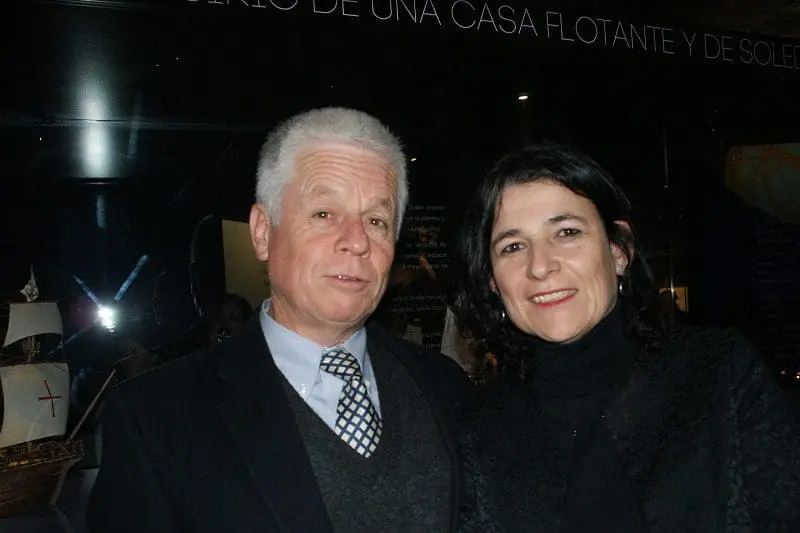 Guilhermo Correa e Javiera Montes, no coquetel de abertura do evento. (Foto: DT)