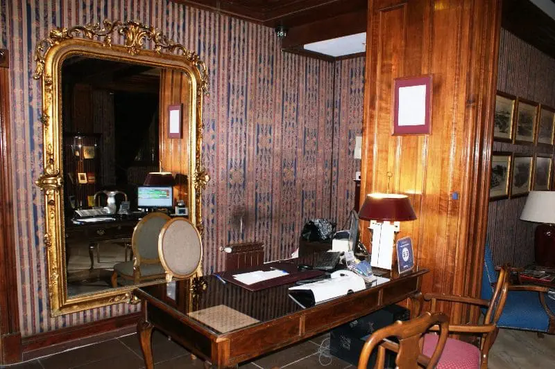 Recepção do hotel. (Foto: DIÁRIO)