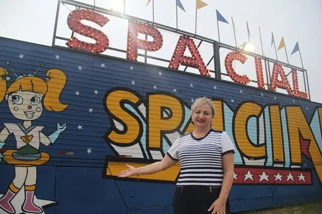 Marlene Querubim, presidente do Circo Spacial: fazendo a diferença