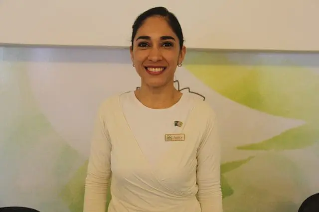 Angelica RuizDias, esteticista, terapeuta e cosmetóloga, à frente do Mandi Nature Spa de Assunção