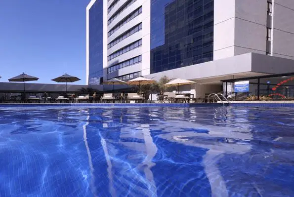 Fachada do São Salvador Hotéis & Convenções (Foto: divulgação)