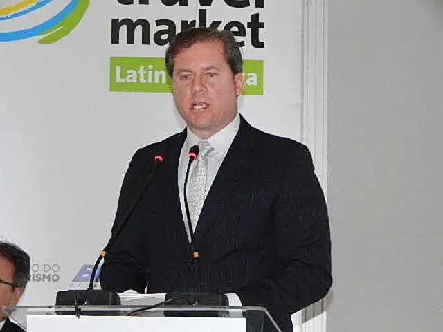 MInistro do Turismo Marx Beltrão (Foto/; Marcos Oliveira)