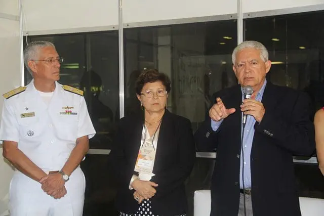 Alípio Jorge (vice-almirante), Sônia Guedes (presidente da Soamar) e Adenauer Goes (secretário de Turismo do Pará), participaram do lançamento do projeto