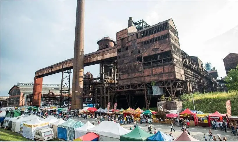 Antigo polígono industrial de Dolní Vítkovice (Foto: divulgação)