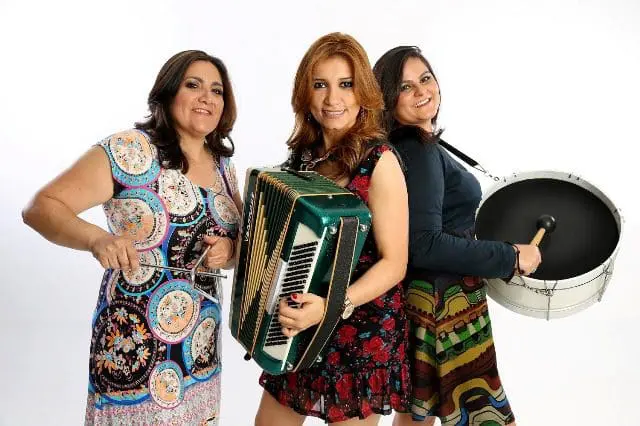 Trio Beijo de Moça também se apresenta no final de semana da música nordestina, em São Paulo (Foto: divulgação)