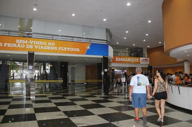 O Mendes Convention Center recebeu mais de 16 mil visitantes, sendo 6.200 na sexta-feira (22) e 9.921 no sábado (23)