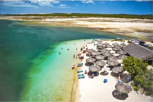 A taxa de ocupação hoteleira no feriado de 2 de novembro girou em torno dos 71,4%. Destaque para Jericoacoara (foto) que ficou em 85% - (Foto: Secretaria de Turismo do Estado do Ceará)